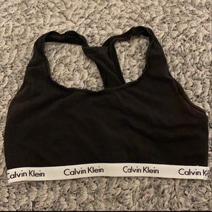 CK sports bra